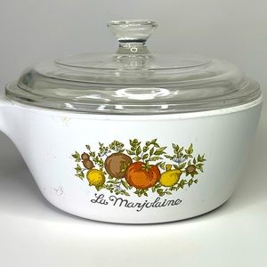 La marjolaine Corningware saucepan
